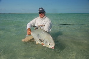 30- pound Lower Keys permit caught by Louis Salemy